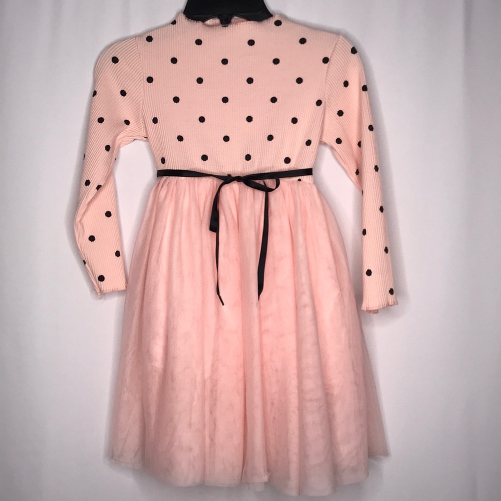 Pink Polka Dot Dress Size 5